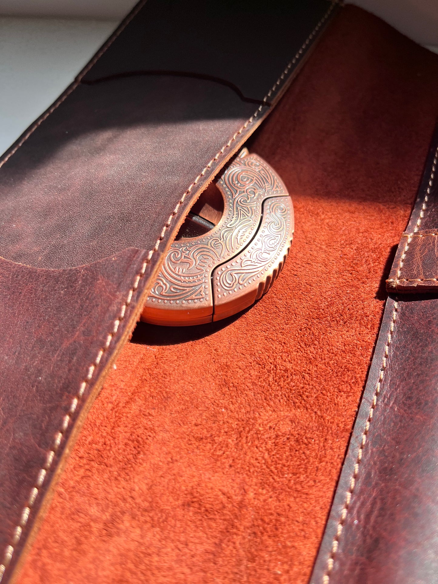 Custom Leather Cigar Case